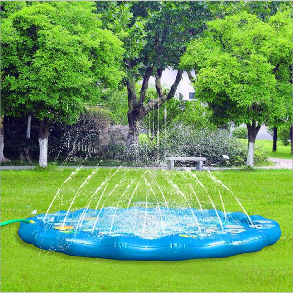 Zomer Outdoor Spray Water Kussen Pvc Opblaasbare Spray Water Speelgoed Voor Kinderen Spelen Water Mat Games Strand Gazon Sprinkler Pads