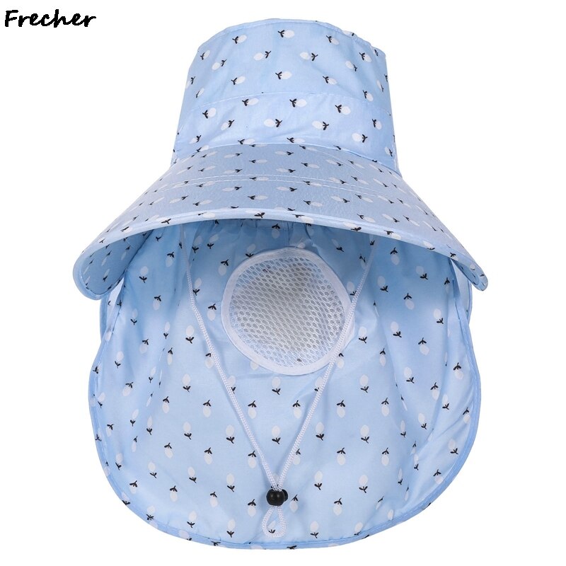 Sun Hat Female Summer Hat Cover Face Sun Hat All-match Summer Hat with Big Rim Anti-ultraviolet Cycling Sunhat: 1