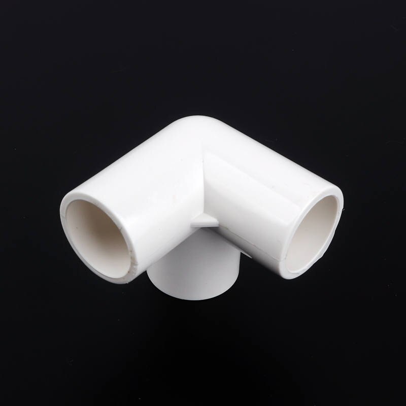 15pcs Inner Diameter 20mm PVC Joints Elbow Tee Connector White Garden 3-Way PVC Fittings