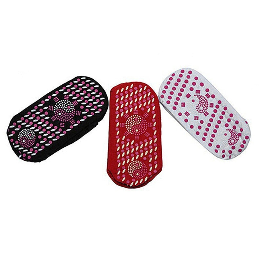 Turmalina calcetines magnéticos-terapia de calentamiento automático calcetines magnéticos Unisex terapia magnética masaje calcetines cuidado de los pies y11,14