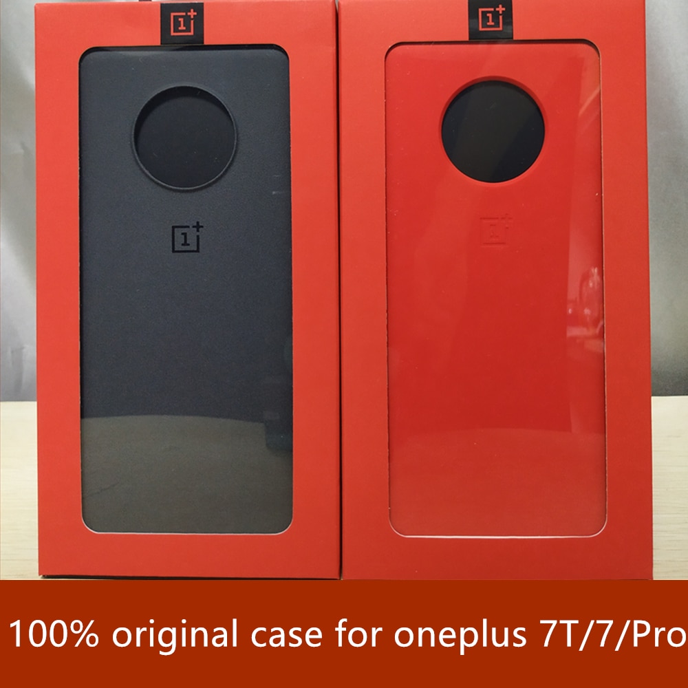 100% original back cover for oneplus 7T 7 pro protective case sandstone silicone nylon carbon fiber bumper