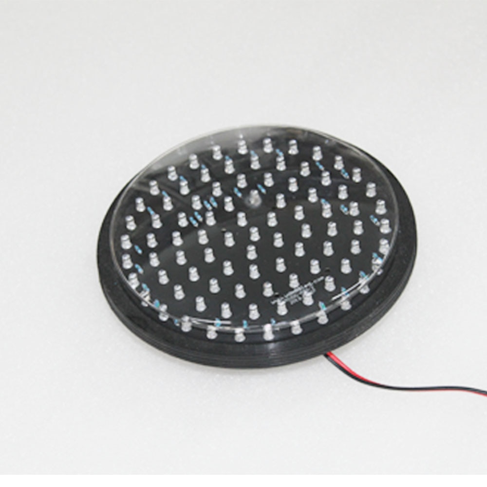 Traffic Signal Light Module 200mm Diameter 8 Inch Green Go Sign Road Safety Light DC 12 V LED Cluster