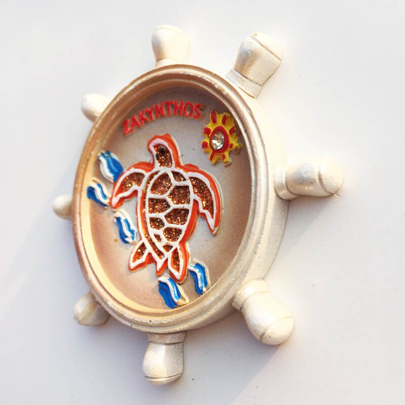 World Cultural Landscape Fridge Magnet Souvenir Zakynthos Decor