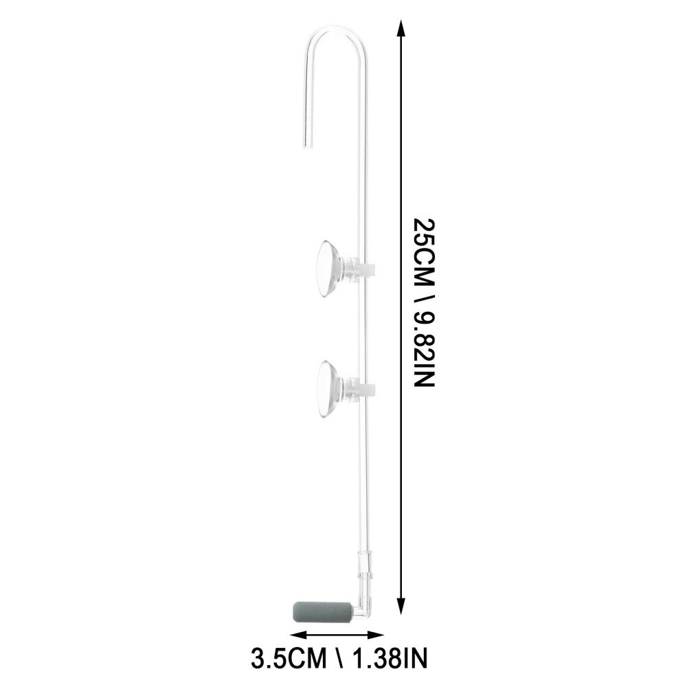 1 Set CO2 Diffuser Acrylic Carbon Dioxide Diffuse System for Planted Tank: Default Title