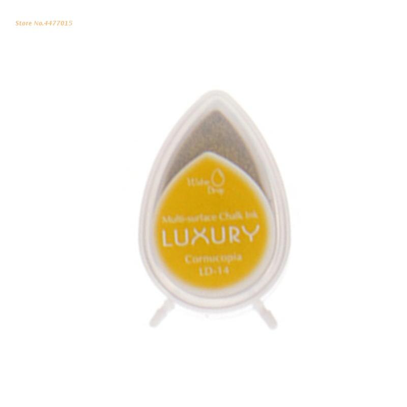 Colorful Ink Pad Finger Stamp Ink Pad Washable Safe Non Toxic for Kid DIY Crafts: 14