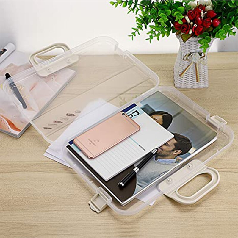 SDLP Plastic File Organizer Single Pocket Expanding File Folder For Letter Decorative Document Keeper for A4 Files with Lock