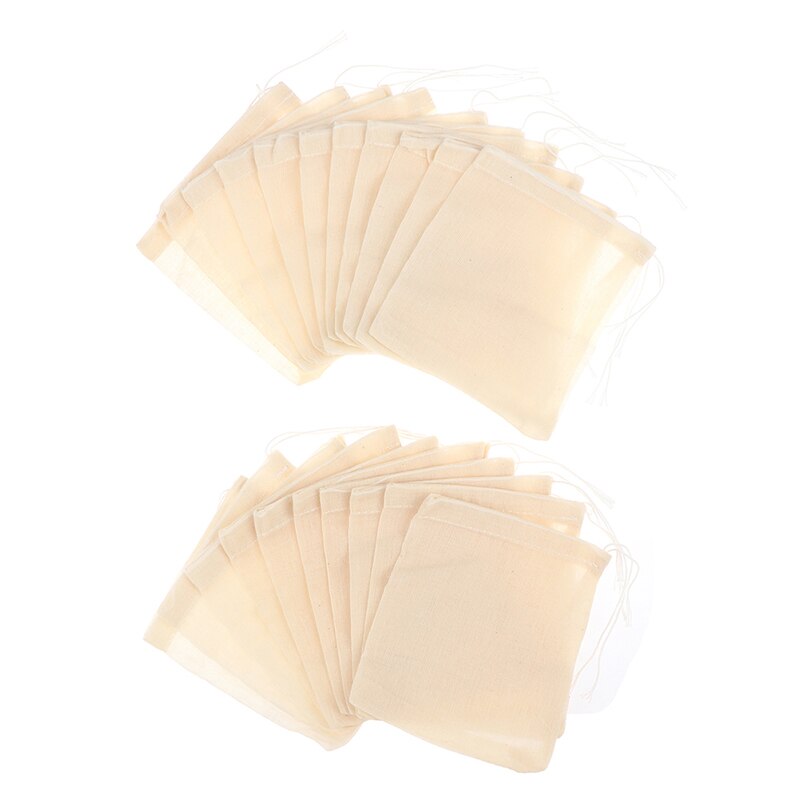 20/100 st tomma tepåsar med snöre tefilter för ört lös te soppa smaksättning matlagning tepåsar kökstillbehör