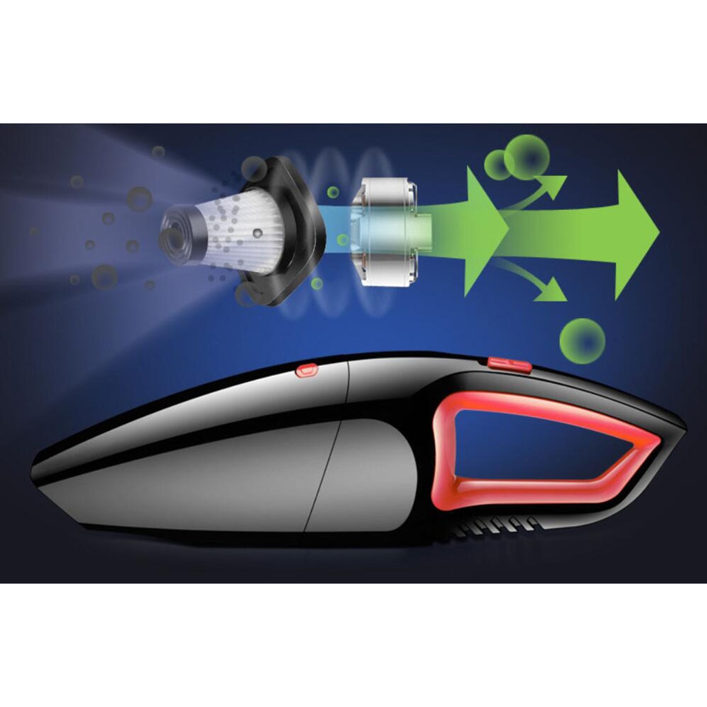 Wet / Dry Auto Vacuum Cleaner Mini Portable Handheld Hoover Car Household