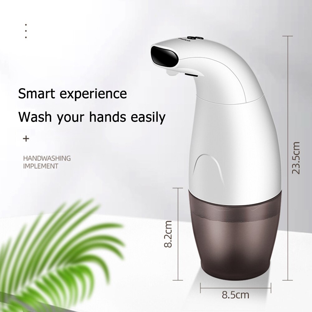 330ml Automatic Foam Dispenser Smart Sensor Liquid Soap Kitchen Dispenser Hand Washing Bath Foam Soap Liquid Induction Machine
