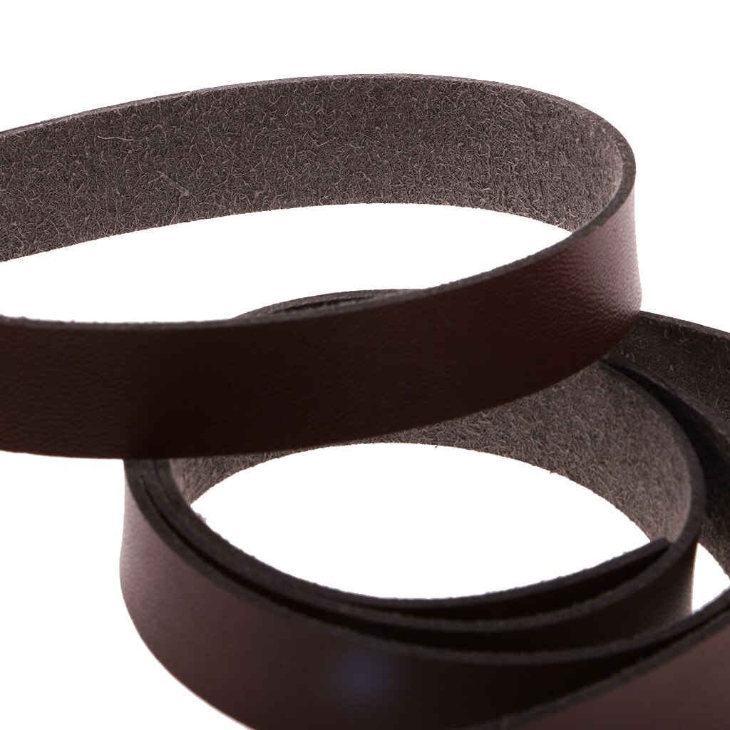 2 meter lång diy crafts läderrem 15mm breda läder hantverksremsor diy levererar hållbara och slitstarka