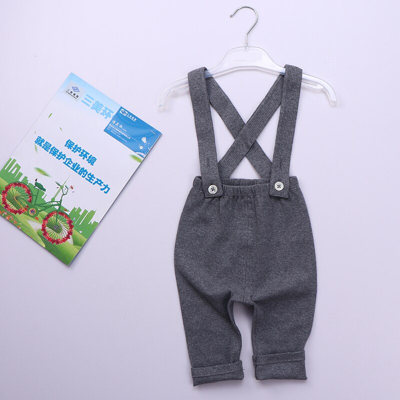 Baby latzhose baumwolle rippen säugling leggings baby neugeborenen jungen mädchen hosen baby kleidung frühling/herbst baby niedlich hosen