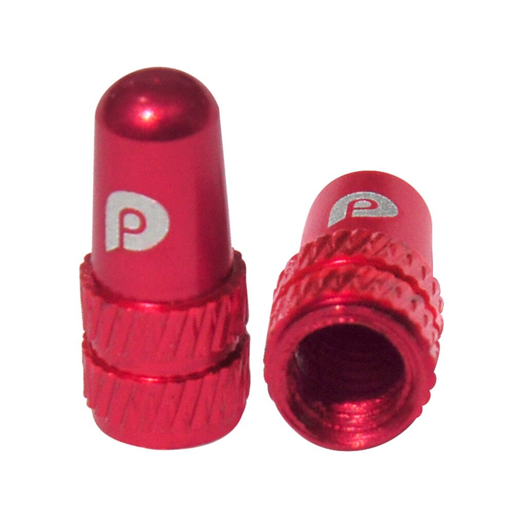 Litepro Schrader Valve Cap MTB Mountain Bike Presta Valves Cover Aluminum Alloy For Road Bicycle Parts: presta red