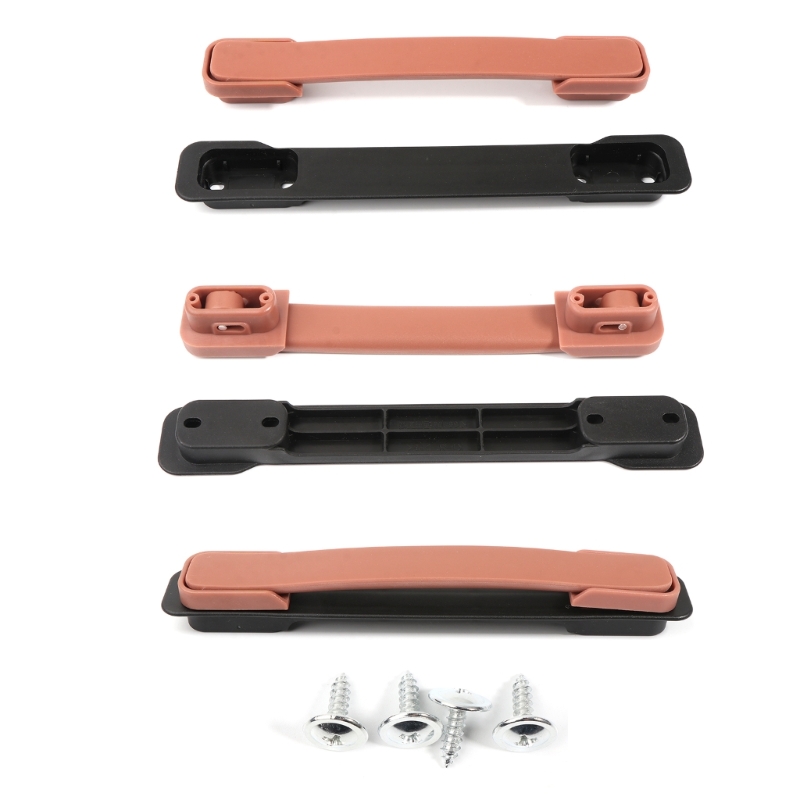 1Pc Koffer Bagage Plastic Reserveband Flexibele Handgreep Gripvervanging Voor Reisvervangende Bagage: Chocolade