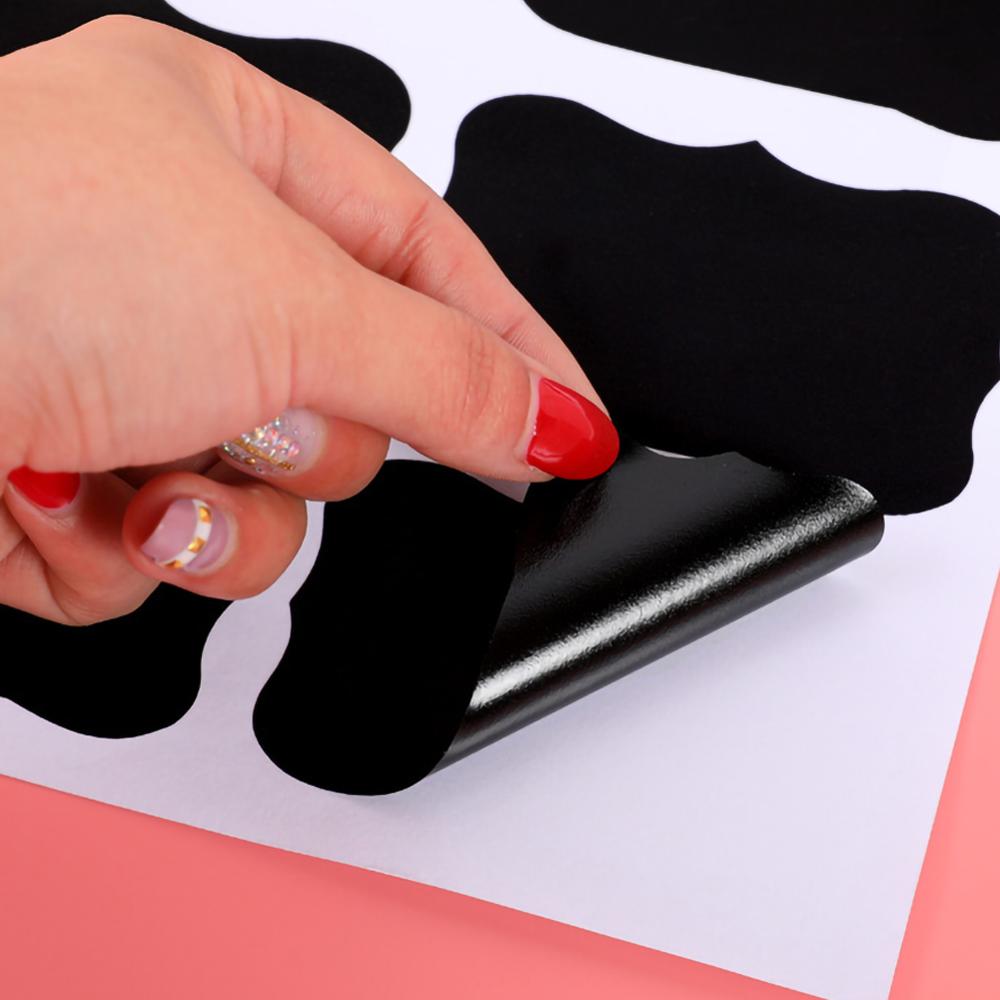 Herbruikbare Schoolbord Stickers Craft Keuken Potten Organizer Label Krijtbord Stickers Krijt Boord Zwart Board Muurstickers