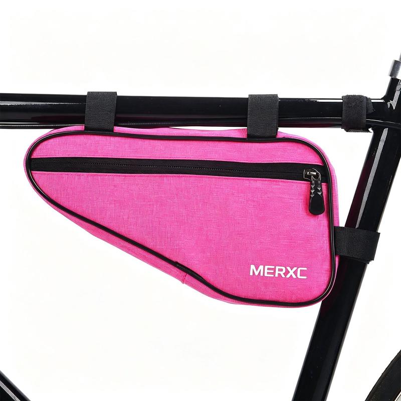Fiets Driehoek Frame Tas Praktisch 1PC Leuk Cadeau Fiets Opbergtas voor Fietsliefhebbers Mountainbike Gebruik: Geel