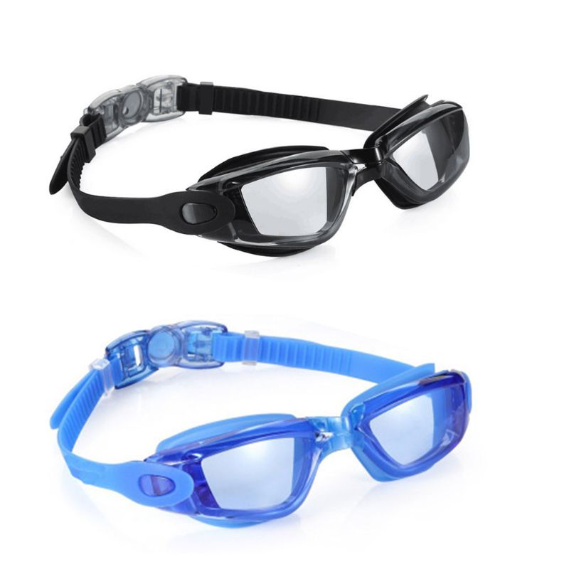 Mirrored Swimming Goggles No Leaking Anti Fog UV Protection Triathlon Unisex Swim Goggles Eyes Protection