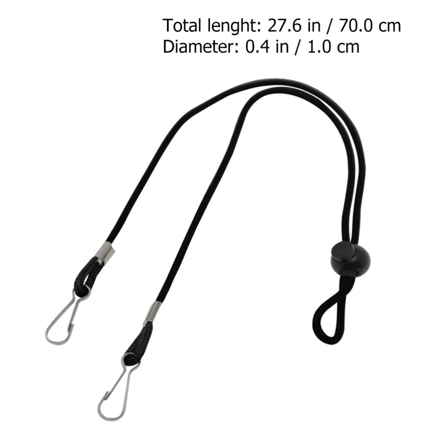 Cordón para mascarilla facial, cuerdas a prueba de viento, longitud ajustable, soporte para máscara, 20 Uds.