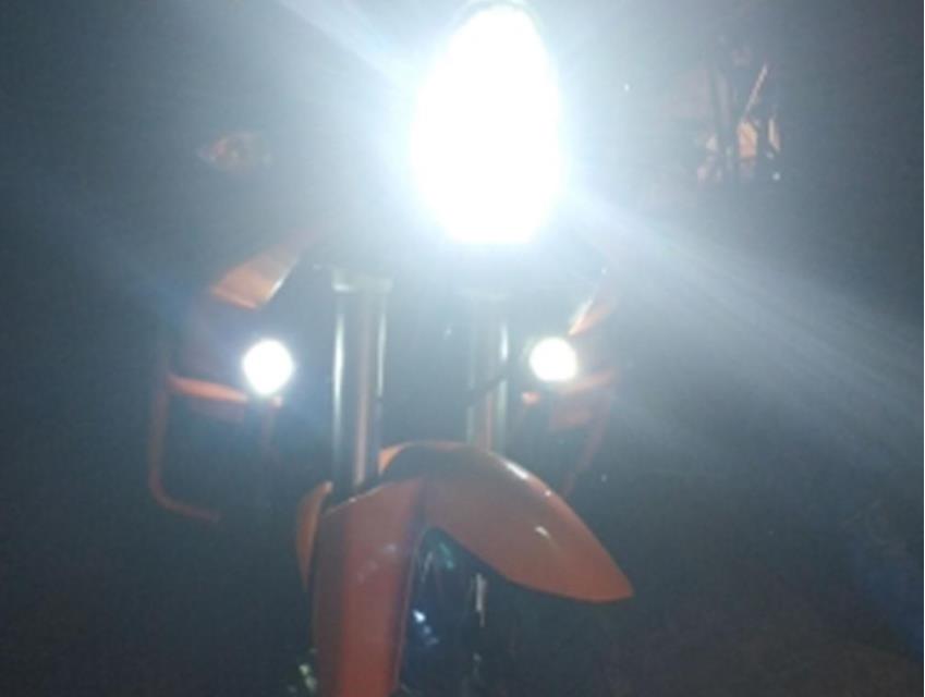 Faro de Ojos de Ángel para motocicleta, 125W, U7 Store, focos auxiliares DRL, lámpara LED brillante para bicicleta, accesorios, Luz antiniebla DE TRABAJO PARA Coche
