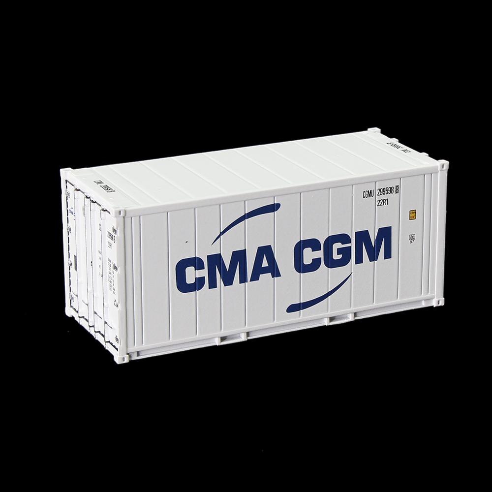 Refrigerante de cubo alto, escala HO, 20 pies, 1:87, 20 pies, contenedor Reefer C8727: CMA CGM