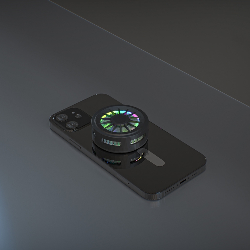 Ootdty Veiligheid Mobiele Radiator Mobiele Telefoon Ventilator Voor Smartphone Gaming Controller