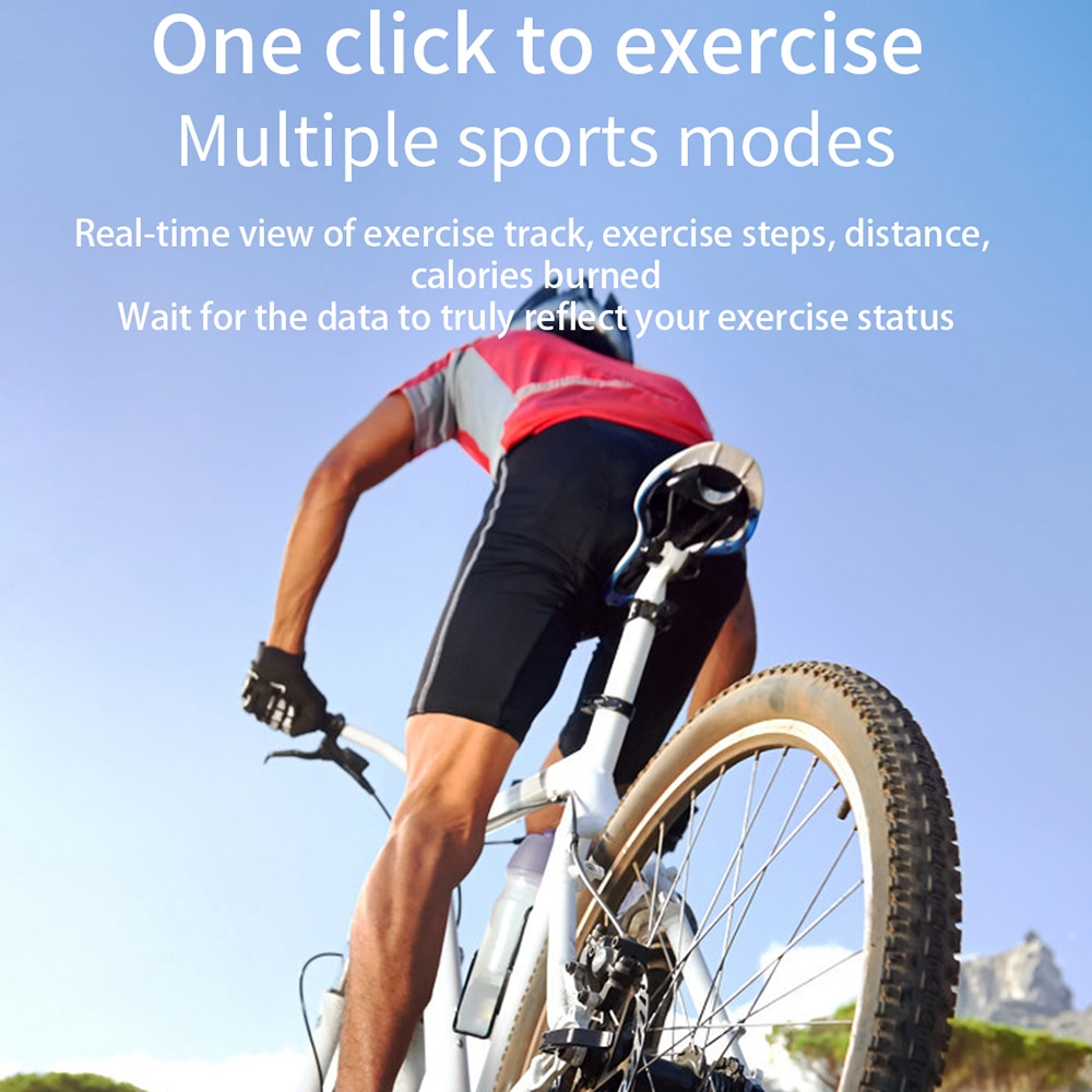 Smartwatch Men Bluetooth Call 1.72inch Full Touch Fitness Tracker Blood Pressure Clock Women Smart Watch for Xiaomi PK GTS Band