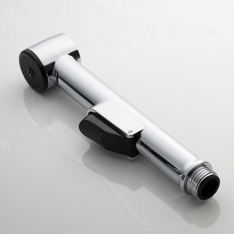 Håndholdt bærbar bidet sprøjte toilet bidet brusehoved spray krom badekar vandhane til personlig hygiejne med monteringsbeslag