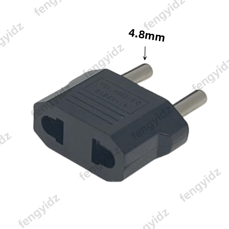 adapter wtyczki nas na EU 1-10 szt. adapter wtyczki EU euro KR adapter podróżny KR adapter elektryczny EU KR Konwerter wtyczki gniazdo zasilania Europa: BRĄZOWA / Inne