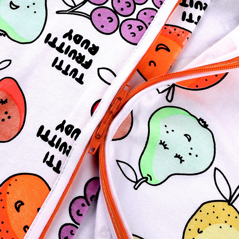Kids Tales Brand summer Baby Romper short Sleeves Cotton Baby Pajamas fruit Printed Newborn Baby Girls Boys Clothes PQ194