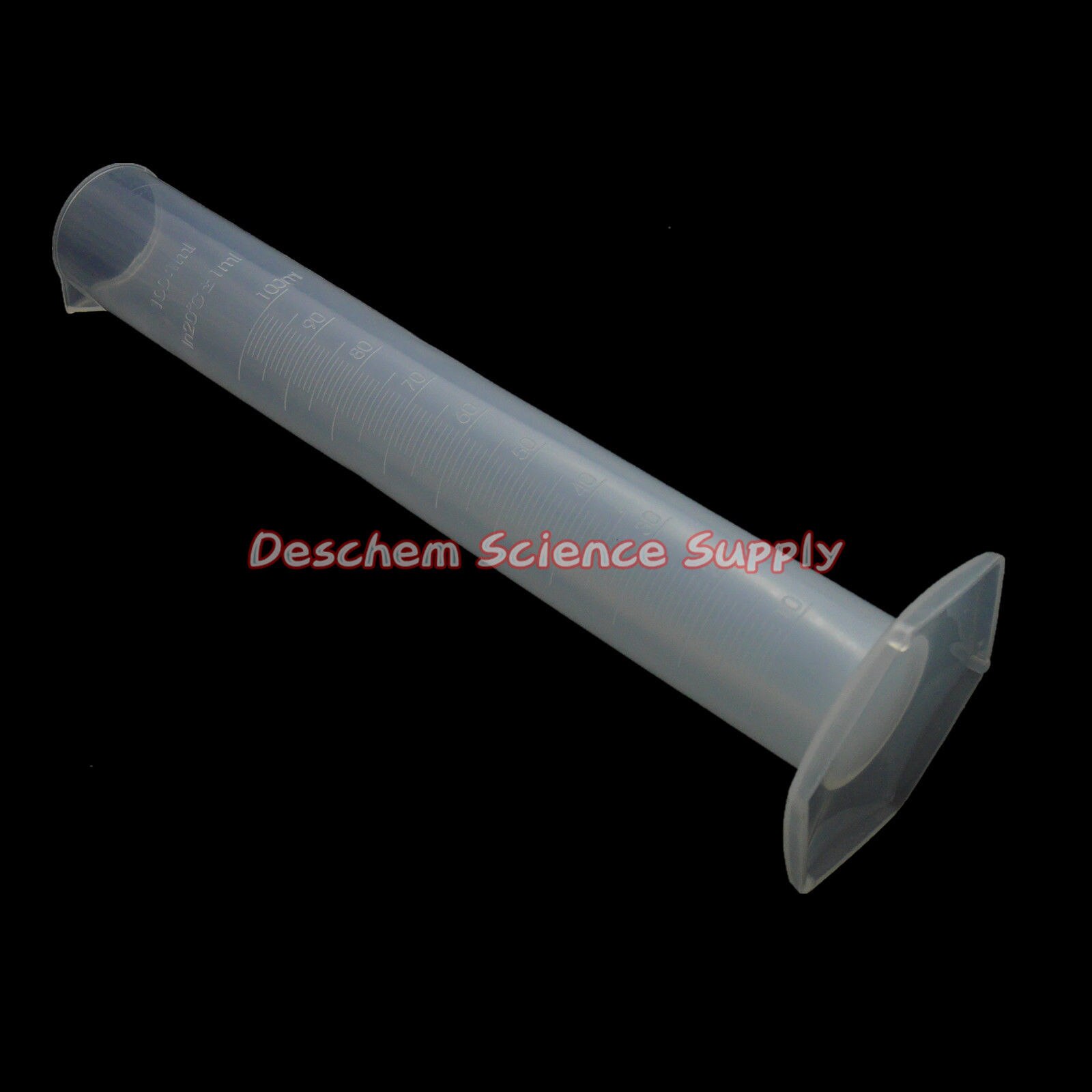 100mL Lab Polypropylene Measuring Cylinder,PP Plastic Labware
