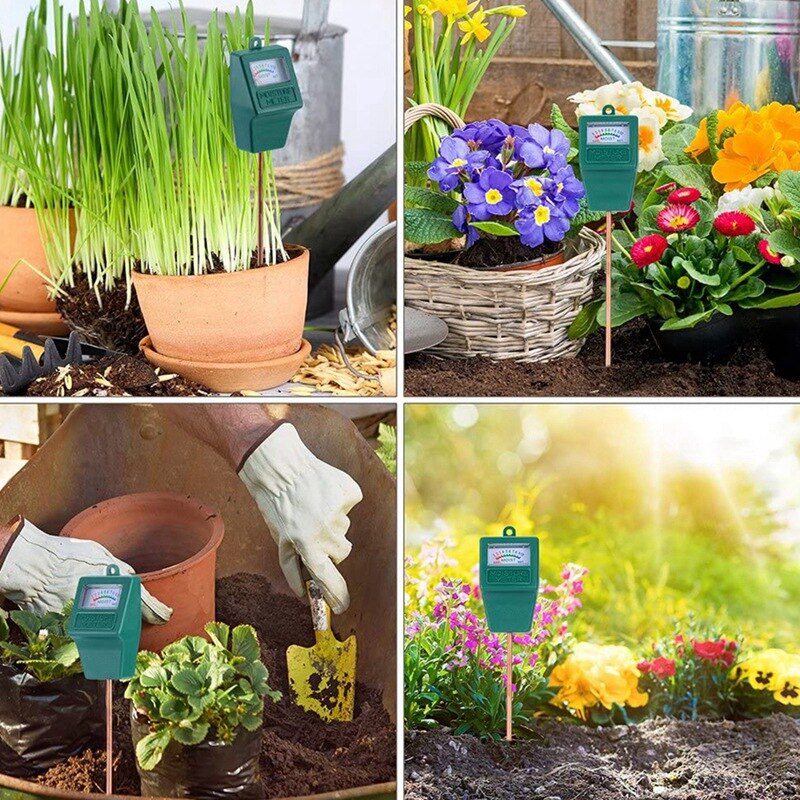 TOP Soil Moisture Meter, Soil Test Kit for Gardens, Soil Moisture Sensor Meter Long Probe, Yard Moisture Meter,1 Pcs