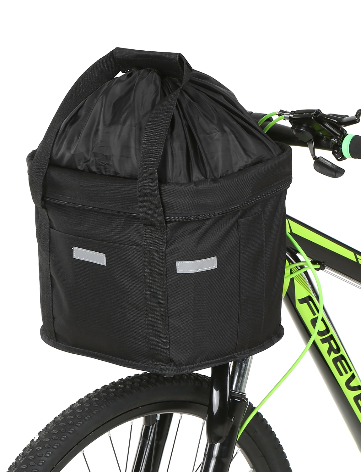 Cykel foran kurv aftagelig vandtæt cykel styr kurv kæledyr bæreramme taske cykel cykel front bagage