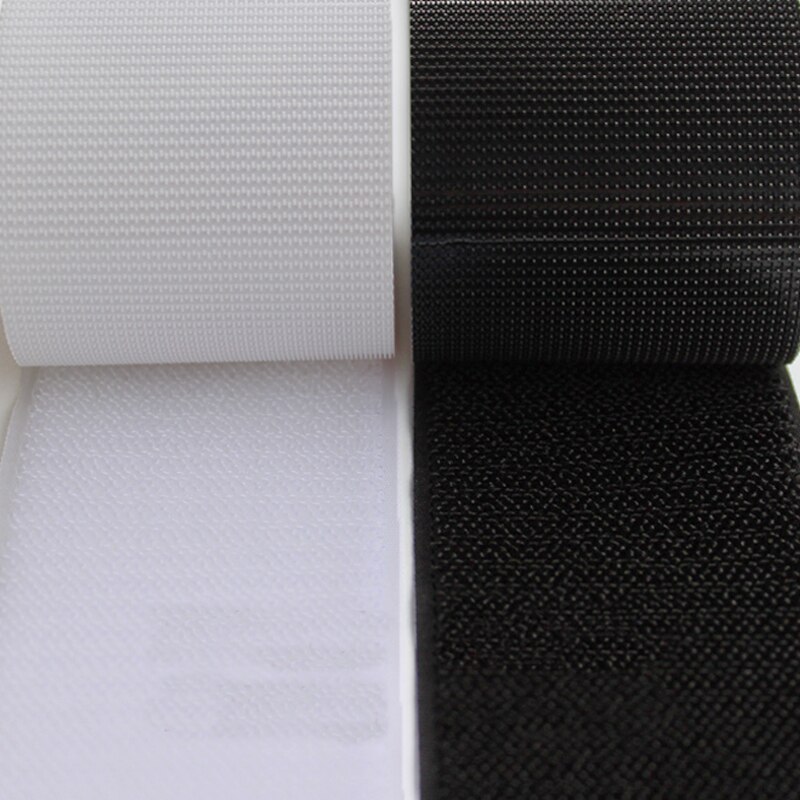 5 metros/16/20/25/30/50mm gancho con adhesivo fuerte lazo con cinta ajustable de adhesivo de nailon velcro adhesivo para costura DIY sin pegamento