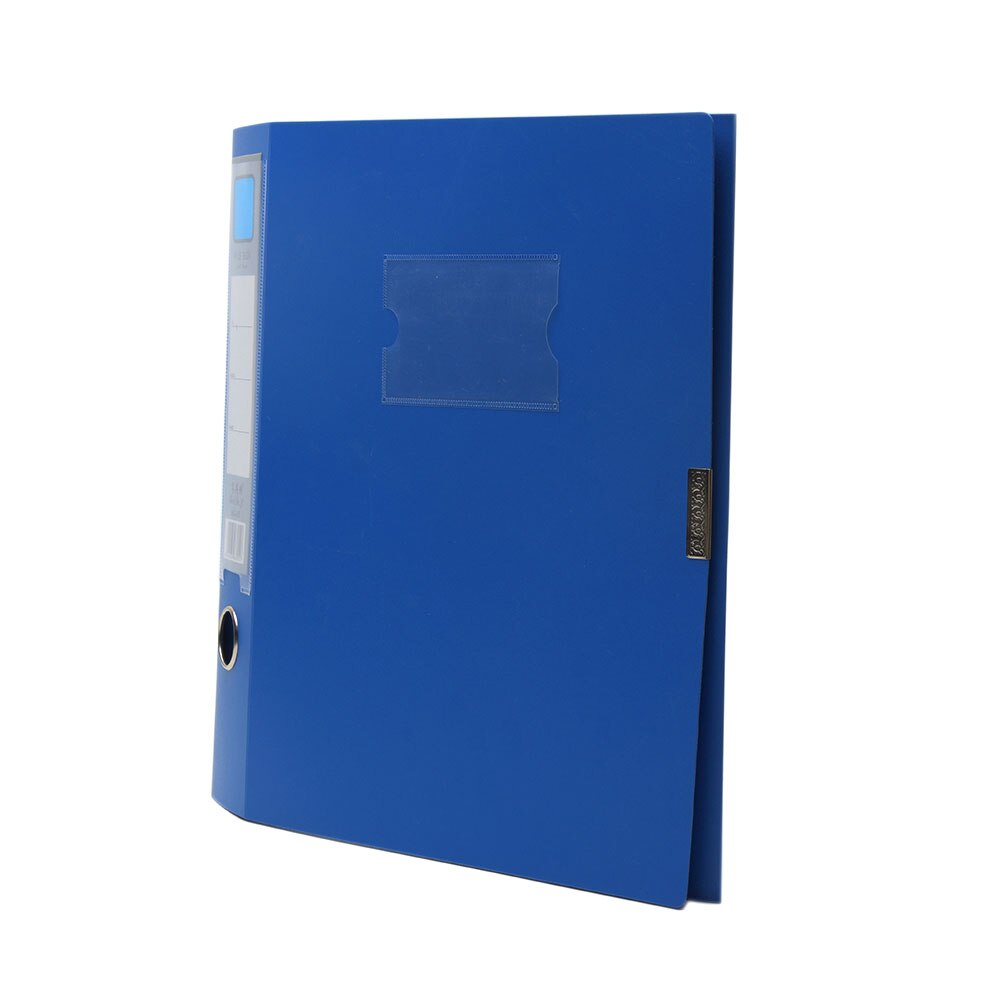 A4 Files Folder Business Lightweight Document File Box Blue Organizer 3.5cm/5.5cm Storage Bag Portable File Box