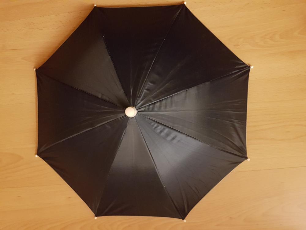 1pc 55cm Outdoor Foldable Sun Umbrella Hat Golf Fishing Camping Headwear Cap Head Hat Woman Outside