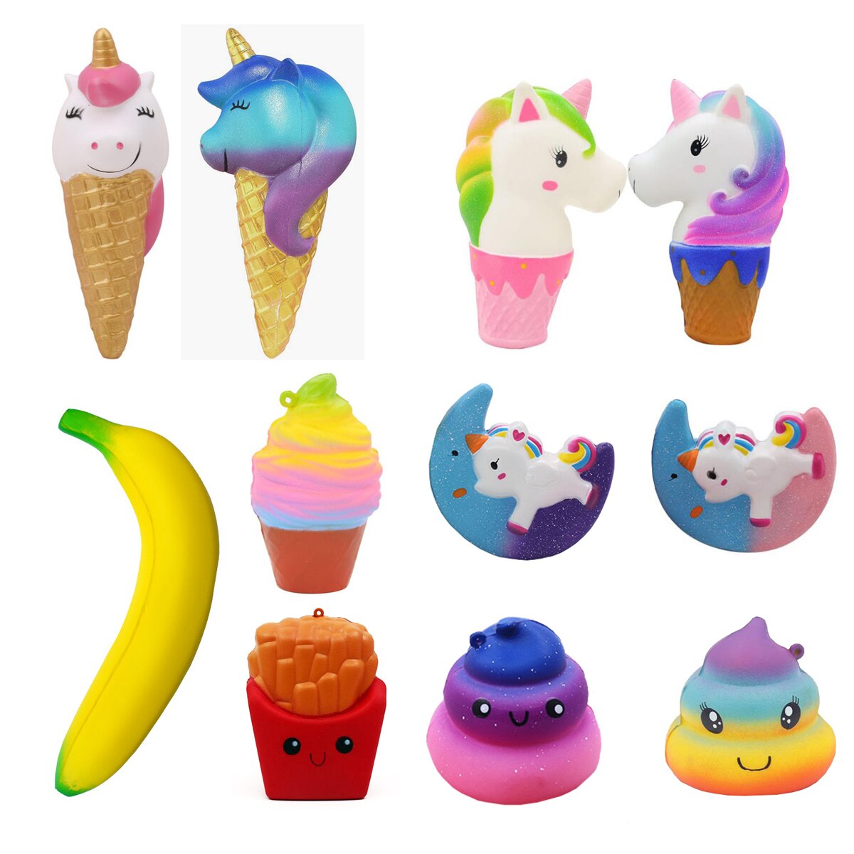 Kerstcadeau Leuke Squishy Speelgoed Jumbo Langzaam Stijgende Geurende Squeeze Speelgoed Kerstcadeau Speelgoed Voor Kinderen Volwassen Decoraties