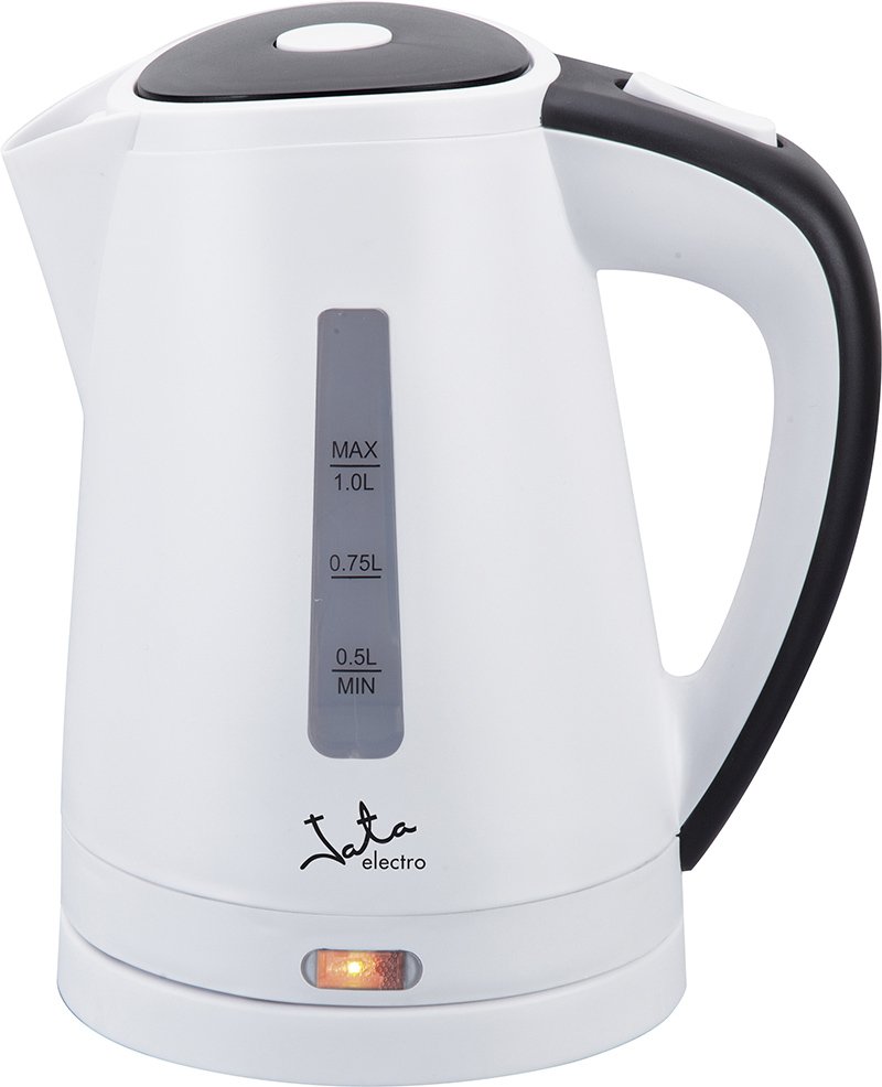 JATA HA701 tetera eléctrica 1 L Negro, Blanco 2000 W