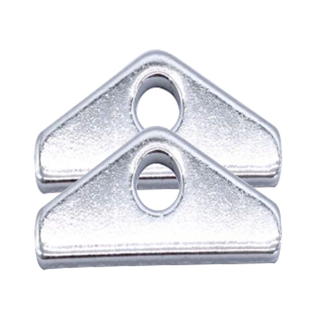 Cubierta de válvula cromada, Mini pestañas de 12 piezas, bloque pequeño SBF para Ford 289 302 351W, accesorios para coche, cubierta de válvula