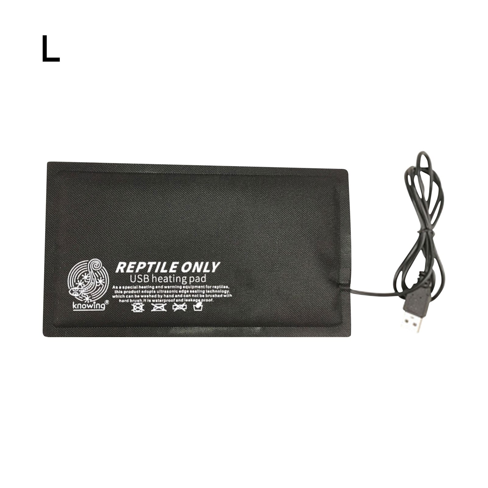Tappetino riscaldante per rettili tappetino USB impermeabile cuscino per sedile terrario rettile lucertola rettile incubatore per tutti i tipi di animali domestici striscianti: 9 W