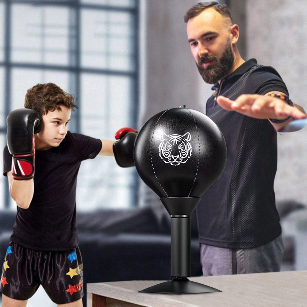 Schreibtisch-Boxsack Hochleistungs-betonen abbau Schreibtisch Boxen schlagen Ball freistehender betonen Buster für Büro tisch und Theken