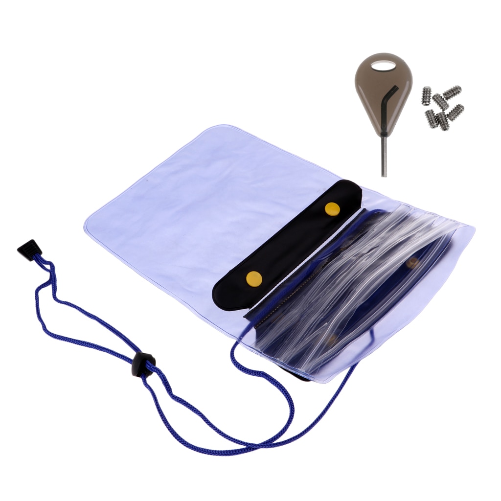 Surfboard Longboard Surfing Surf Fin Key Screws & Zipper Waterproof Dry Bag