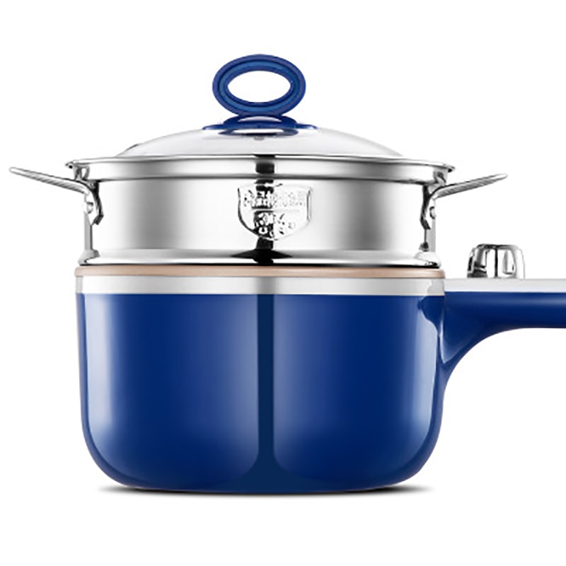 Multifunctionele elektrische kookplaat voedselverwarmer sarten electrico stoom koken bakken koekenpan koken noedels rijst soeppan elektroherd 220v