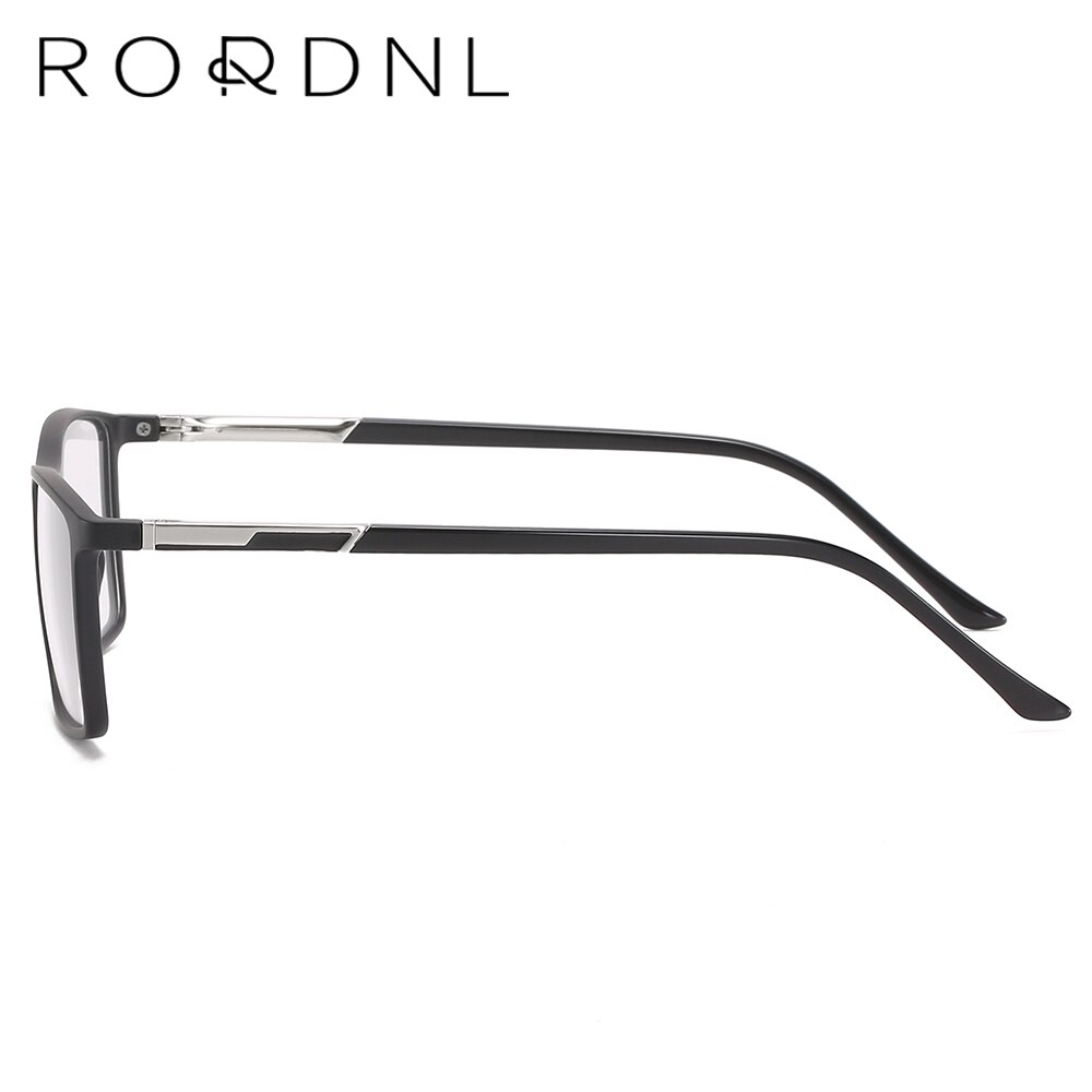 Montura de gafas graduadas para miopía para hombre, lentes ópticas de estilo de negocios, TR90, marco rectangular,