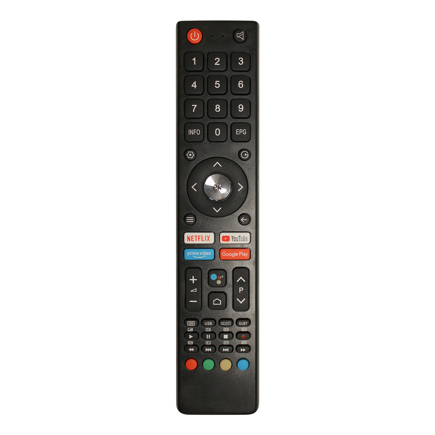 GCBLTV02ADBBT Afstandsbediening Vervangen geschikt voor CHIQ TV Afstandsbediening: Default Title