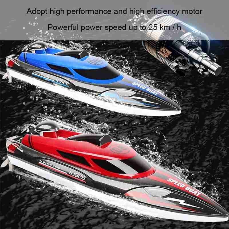 Rc Racing Boot 2.4Ghz Afstandsbediening Boot Elektrische Speedboot Speelgoed Control Kids Speelgoed Rc Waterdichte Hoge remote Outd G0V7
