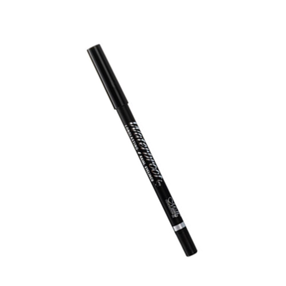 2 Stuks Waterdicht Blijvende Kleur Eye Potlood Zwarte Eyeliner Smudge-Proof Make-Voor Meisjes