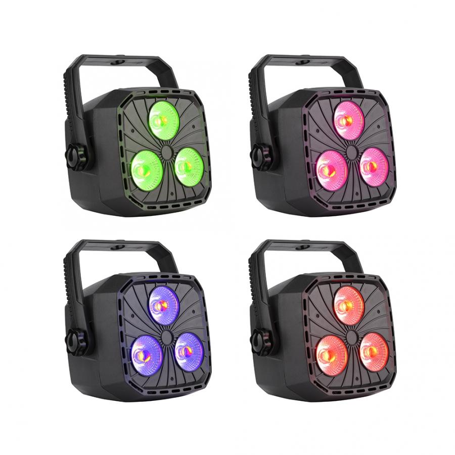 Portable RGBW KTV LED Stage Light DMX Dancing Party Moving Head Light For KTV Karaoke DJ Unversal