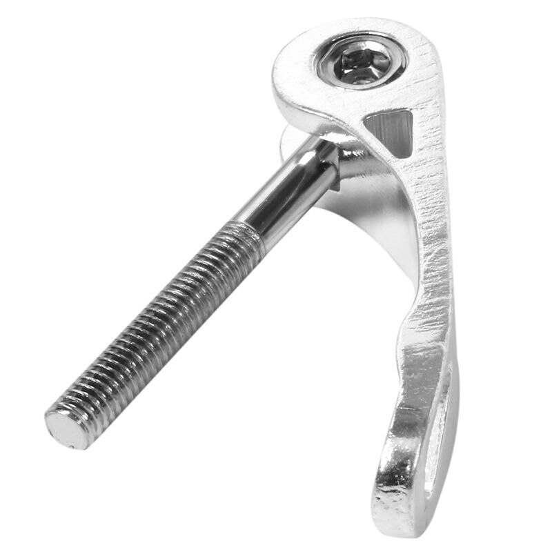 Racefiets fiets zadelpen snelspanner klembout zilver: Default Title