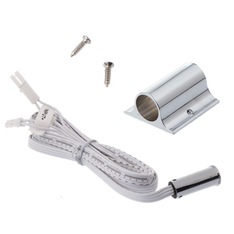 1 Set DC 12V-24V Infrared Hand Wave Sensor Switch 5A Hand Sweep Switch 8cm Sense Distance for Wardrobe Cabinet LED Light