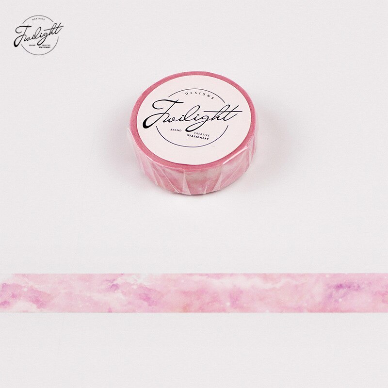 Cinta adhesiva de "Fantastic Dream Sky" para la escuela, suministros de oficina, álbum, cuaderno, decoración artesanal, Washi Tape, para niños, 8 metros de largo: style 5