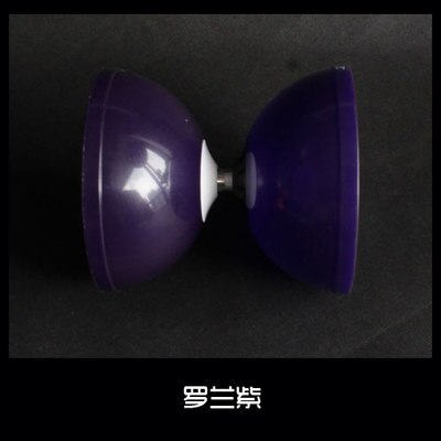 10 Colors One Excellent Bearing Kongzhu 128mm(D) 140mm(H) 240g Set Packing Diabolo/Sticks/Strings/Bag: Purple